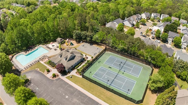 aerial view