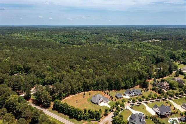400 Fox Valley Dr, Monroe, GA 30656 - drone / aerial view of a forest and a nearby body of water