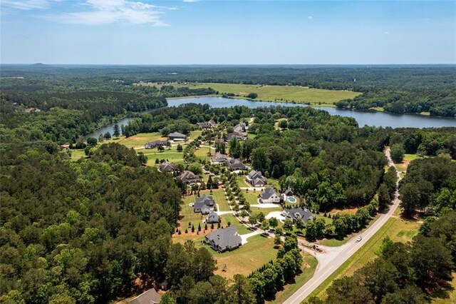 400 Fox Valley Dr, Monroe, GA 30656 - aerial overview of property's location with a forest and a nearby body of water