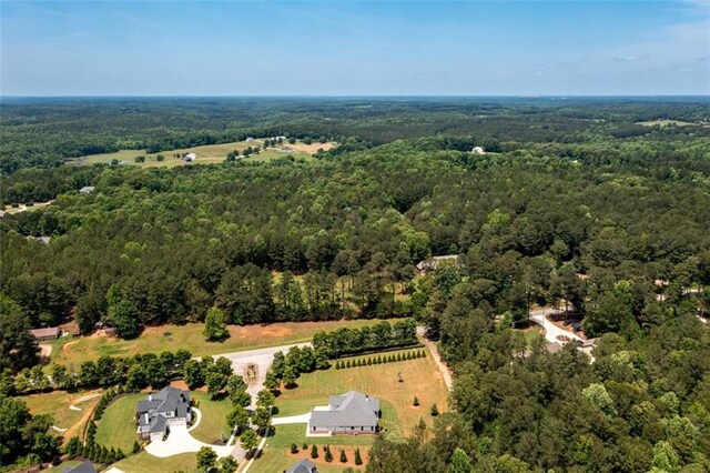 400 Fox Valley Dr, Monroe, GA 30656 - bird's eye view of a heavily wooded area