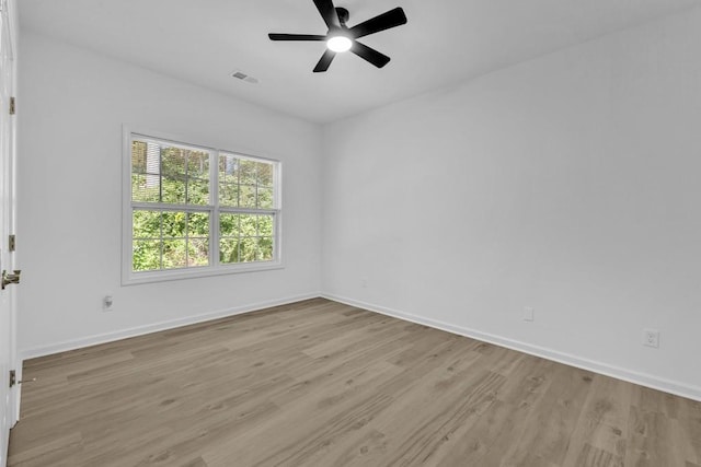 1249 Creek Forest Ln Bldg 8, Austell, GA 30106 - spare room with light wood-style floors and a ceiling fan