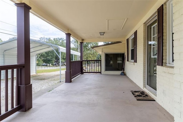 view of patio / terrace