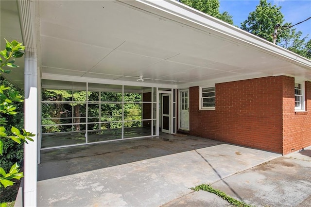 3055 Henderson Mill Rd, Atlanta, GA 30341 - view of patio / terrace featuring a carport