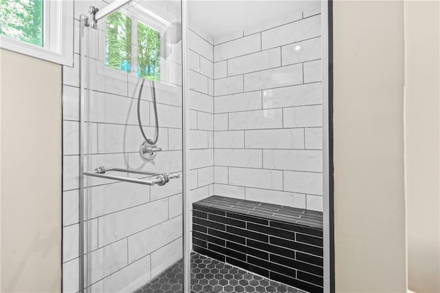 full bath featuring a stall shower