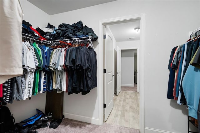176 Red Wood Dr, Dallas, GA 30132 - walk in closet with carpet flooring