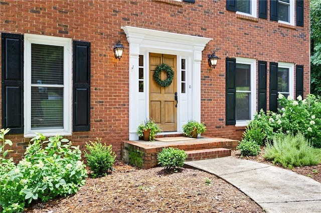 4522 Reva Ct NE, Marietta, GA 30066 - view of exterior entry featuring brick siding