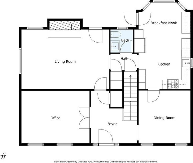 4522 Reva Ct NE, Marietta, GA 30066 - view of floor plan / room layout