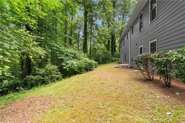 2865 Bryant Ct, Cumming, GA 30040 - view of green lawn with central air condition unit