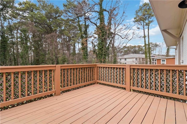 2206 Loring Ct, Decatur, GA 30032 - view of wooden terrace