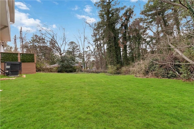 2206 Loring Ct, Decatur, GA 30032 - view of yard featuring central AC