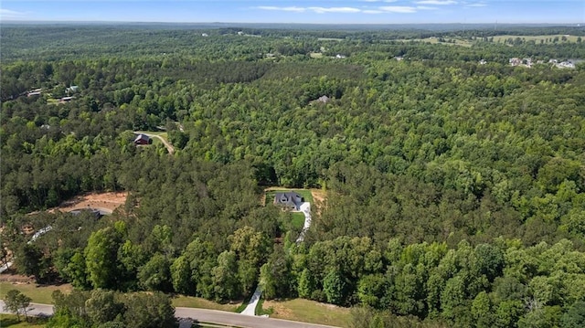 130 W Lake Blvd, Carrollton, GA 30116 - aerial overview of property's location with a heavily wooded area