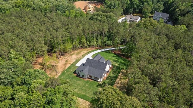 130 W Lake Blvd, Carrollton, GA 30116 - view of property location featuring a heavily wooded area