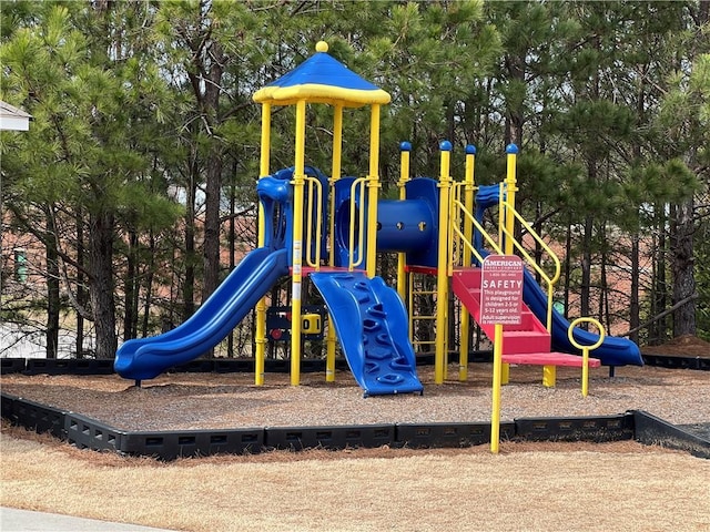 view of community playground