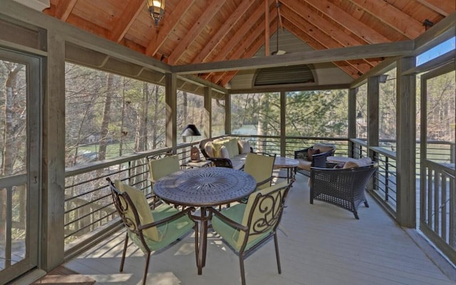 126 Jenkins Cir, Lakemont, GA 30552 - sunroom with plenty of natural light
