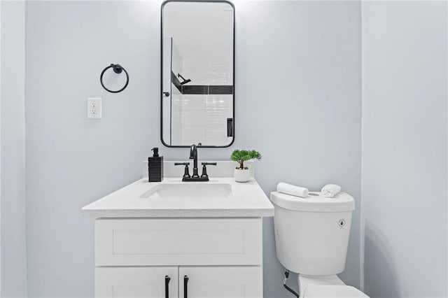 1931 Selwyn Dr, Decatur, GA 30035 - full bath featuring toilet, a shower, and vanity