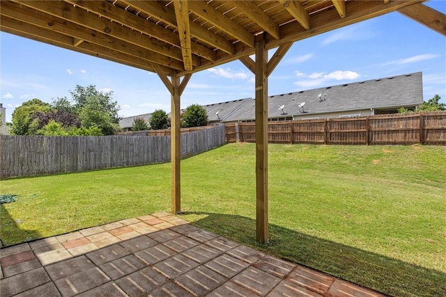 1910 Towne Park Dr, Mcdonough, GA 30252 - view of yard featuring a patio