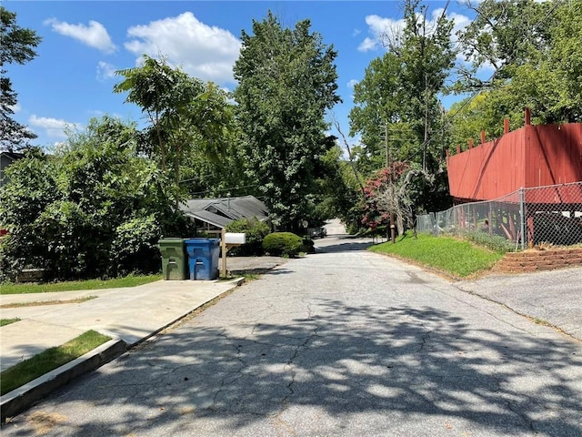 view of street