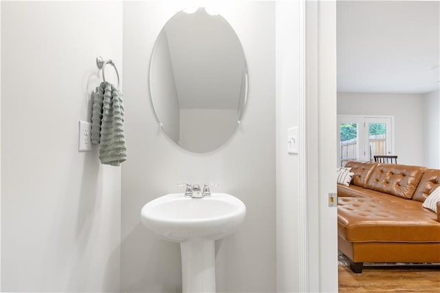 244 Grand Central Way, Cartersville, GA 30120 - bathroom with wood finished floors