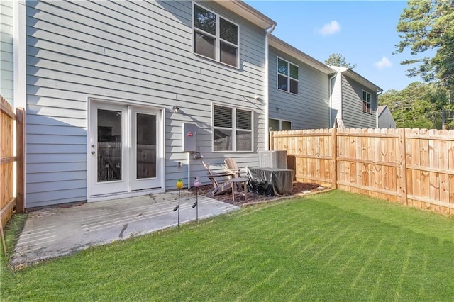 244 Grand Central Way, Cartersville, GA 30120 - rear view of house with a patio