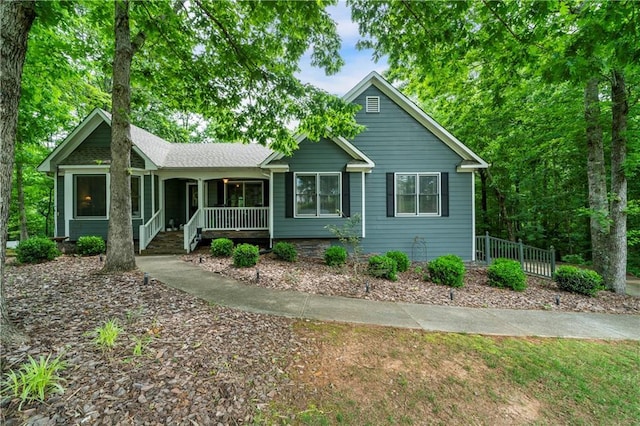 2281 Carlan Rd, Jasper, GA 30139 - single story home featuring a porch