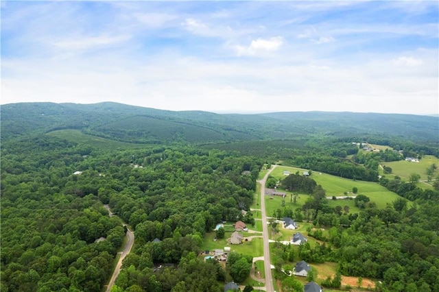 2281 Carlan Rd, Jasper, GA 30139 - drone / aerial view of a forest and a mountain backdrop