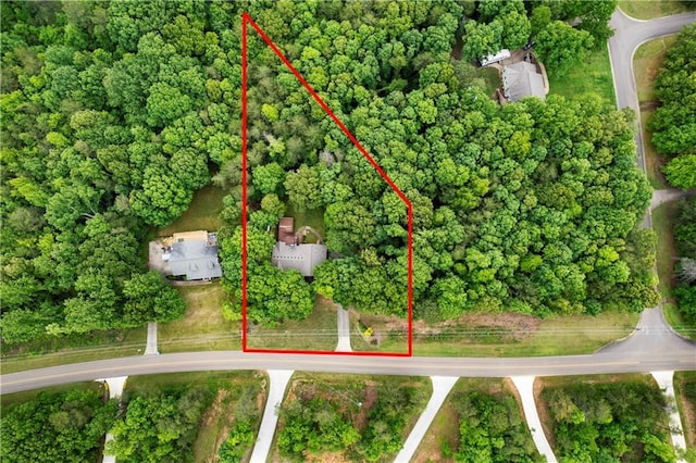 2281 Carlan Rd, Jasper, GA 30139 - aerial overview of property's location featuring property boundaries highlighted