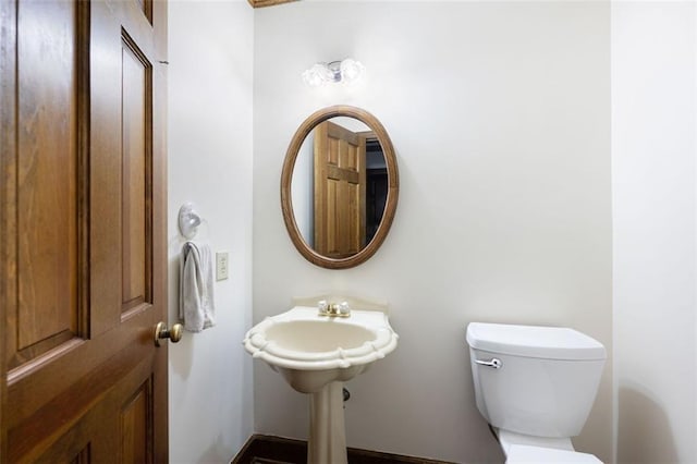 bathroom with toilet