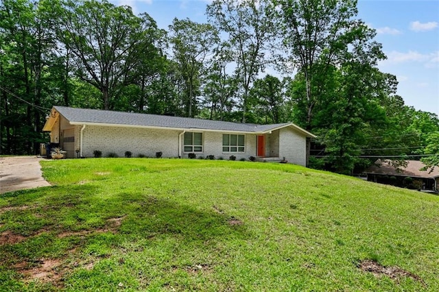 3332 Saint John Dr, East Point, GA 30344 - single story home with a front lawn and brick siding