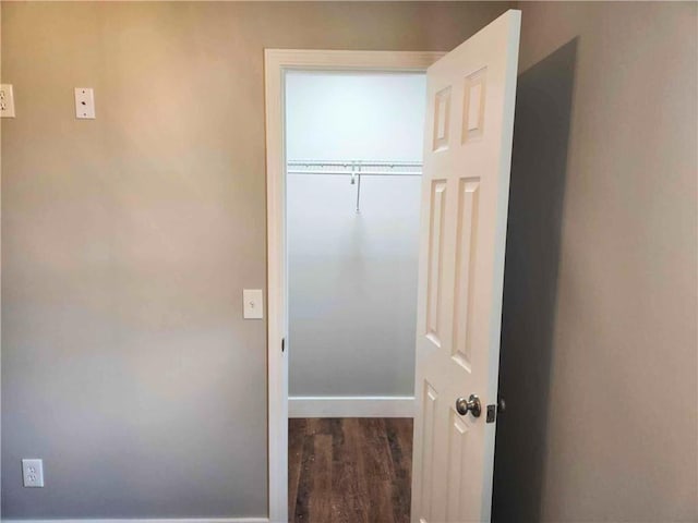 view of closet