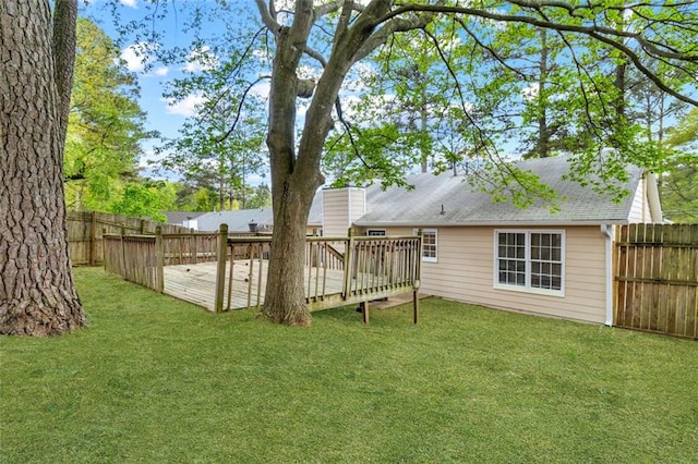 2199 Summertown Dr, Norcross, GA 30071 - view of yard featuring a deck