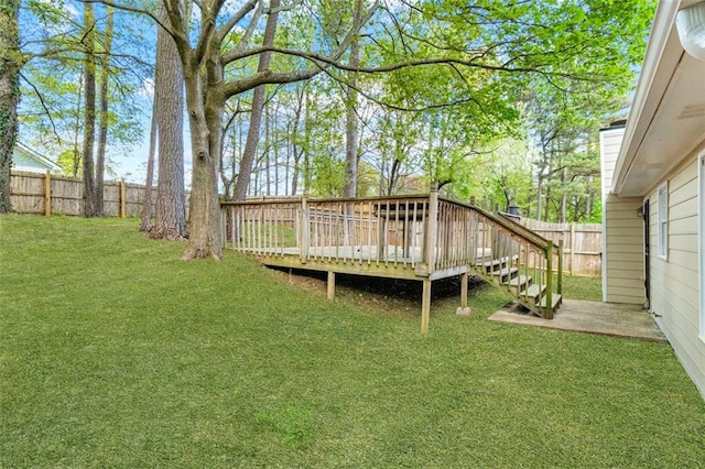 2199 Summertown Dr, Norcross, GA 30071 - view of yard featuring a wooden deck
