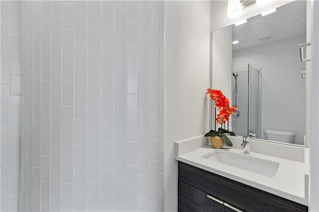 415 Gartrell St SE Unit 15, Atlanta, GA 30312 - bathroom featuring vanity and a tile shower