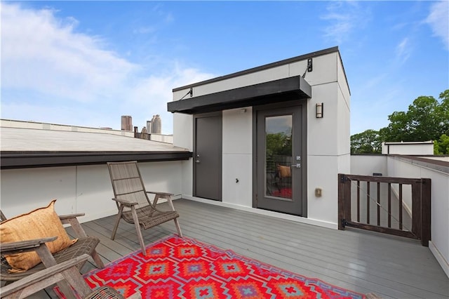 415 Gartrell St SE Unit 15, Atlanta, GA 30312 - view of wooden deck