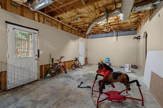 75 Mcpherson Ln, Bremen, GA 30110 - basement with a garage