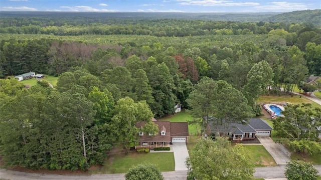 75 Mcpherson Ln, Bremen, GA 30110 - aerial view of property's location featuring a heavily wooded area