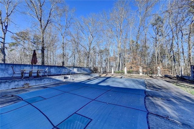 view of swimming pool