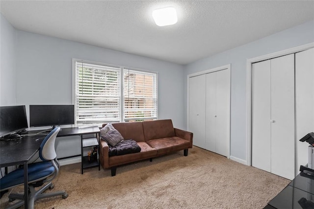 3626 Buford Hwy NE Unit C1, Brookhaven, GA 30329 - office space featuring carpet floors and a textured ceiling