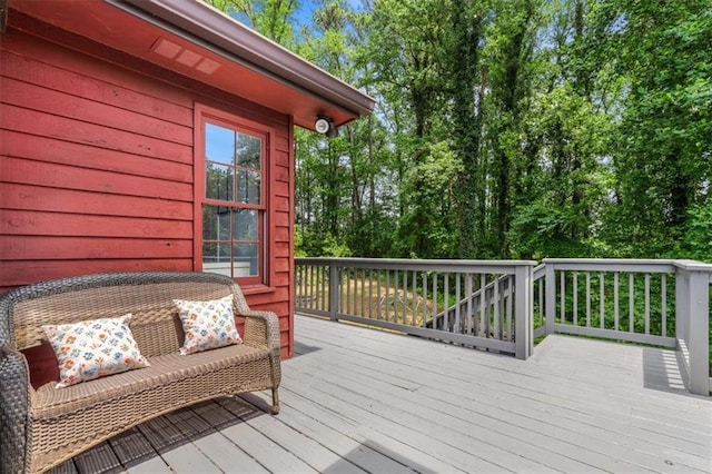 1630 Park Ln, Marietta, GA 30066 - view of wooden terrace
