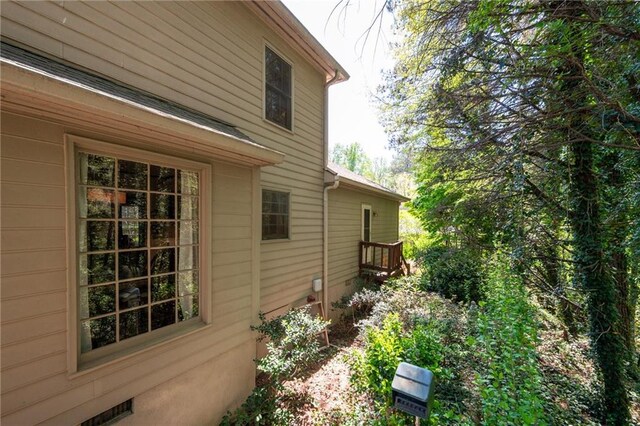 4140 Westchester Xing NE, Roswell, GA 30075 - view of side of home