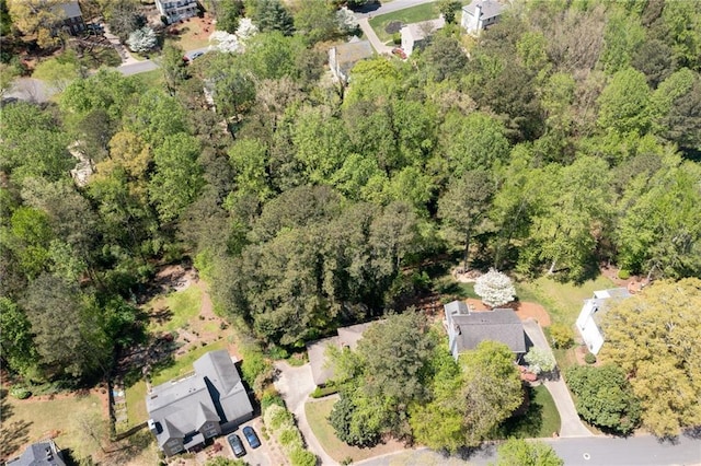 4140 Westchester Xing NE, Roswell, GA 30075 - drone / aerial view with a forest view