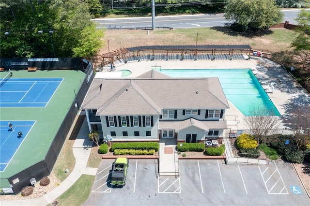 4140 Westchester Xing NE, Roswell, GA 30075 - drone / aerial view