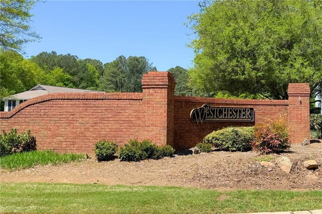 4140 Westchester Xing NE, Roswell, GA 30075 - view of community sign
