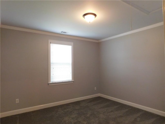 330 La Perla Dr, Sugar Hill, GA 30518 - unfurnished room featuring ornamental molding and dark colored carpet