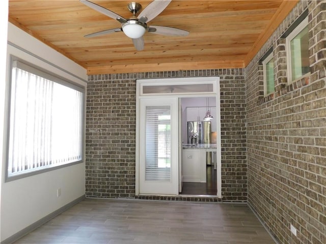 330 La Perla Dr, Sugar Hill, GA 30518 - doorway to property featuring a ceiling fan