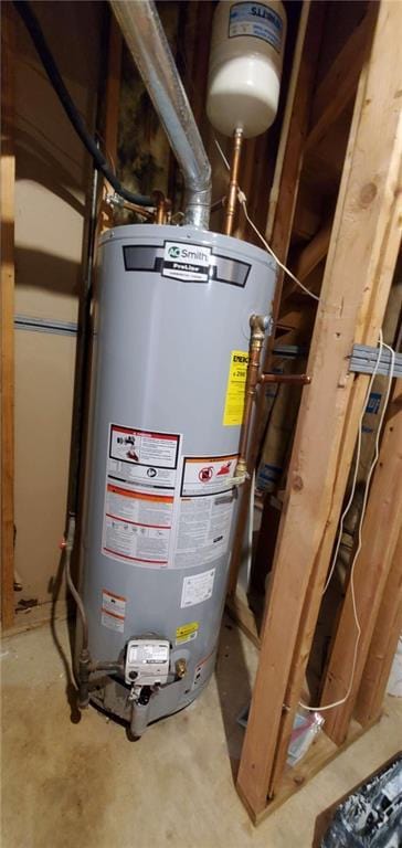 utilities with gas water heater