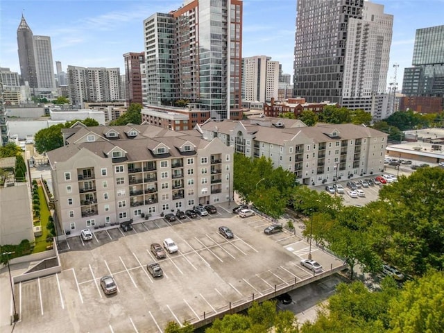 1075 Peachtree Walk NE Unit A421, Atlanta, GA 30309 - aerial view of a skyline view