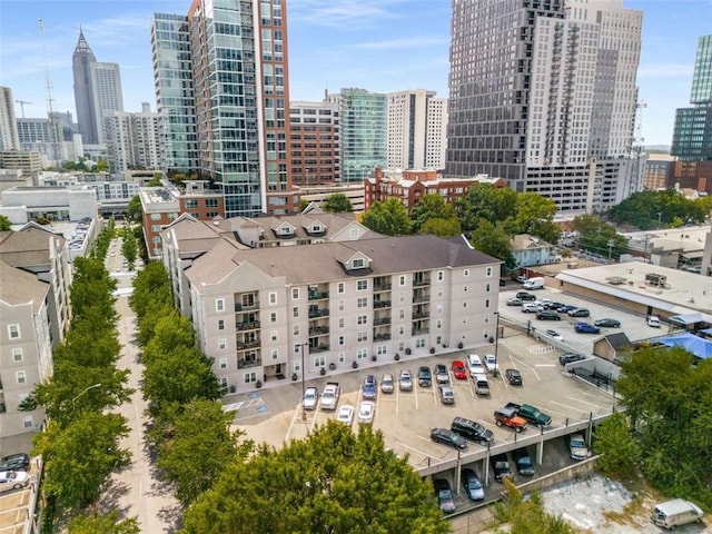 1075 Peachtree Walk NE Unit A421, Atlanta, GA 30309 - bird's eye view of a view of skyline