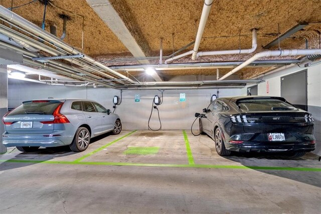 1075 Peachtree Walk NE Unit A421, Atlanta, GA 30309 - view of parking deck