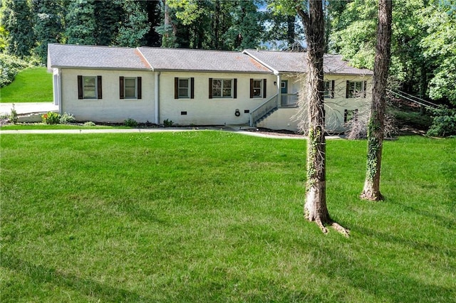 2418 Bolling Brook Dr SW, Atlanta, GA 30311 - ranch-style home with a front yard and stucco siding