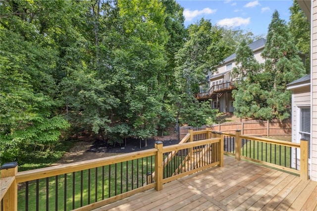 2350 Twelvestones Dr, Roswell, GA 30076 - deck featuring a yard